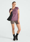 Camiseta Feminina Manga Curta Thermodry Clareira - Lilas