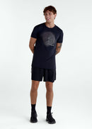 Camiseta Masculina Manga Curta Thermodry Oru - PRETO
