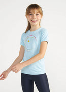 Camiseta Feminina Infantil Manga Curta Thermodry Raiou